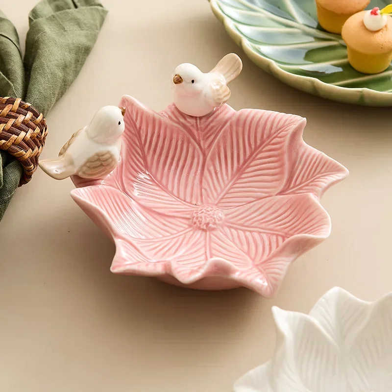 Cute Bird Tray Ceramic Jewelry - Dim Sum Basket avaliação e preço