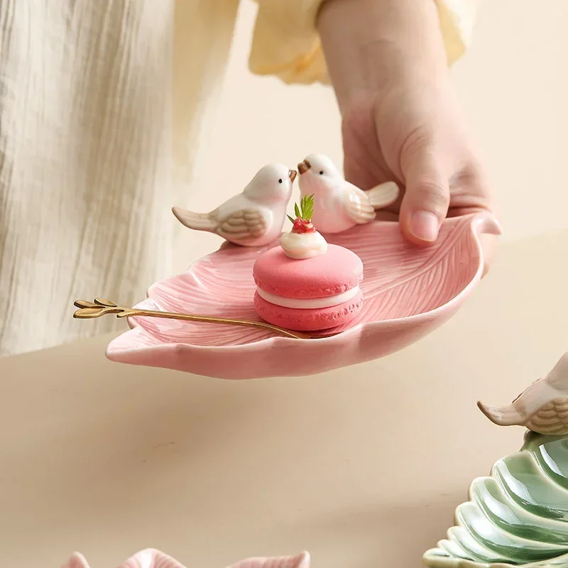 Cute Bird Tray Ceramic Jewelry - Dim Sum Basket avaliação e preço