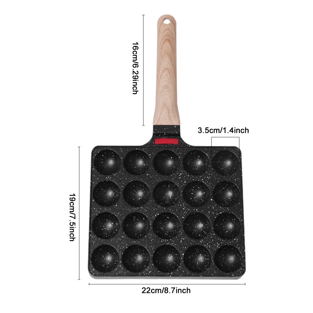 Takoyaki Pan 20 Molds Takoyaki - Takoyaki Grill Plate avaliação e preço
