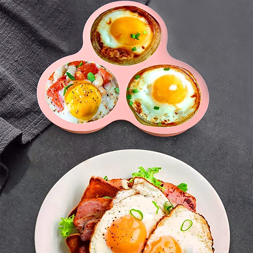 Silicone Egg Mold Air Fryer Eg - Egg Waffle Pan avaliação e preço