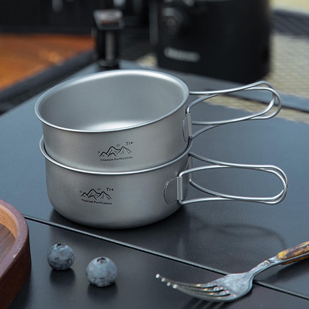 Compact Titanium Alloy Camping - Dim Sum Basket avaliação e preço