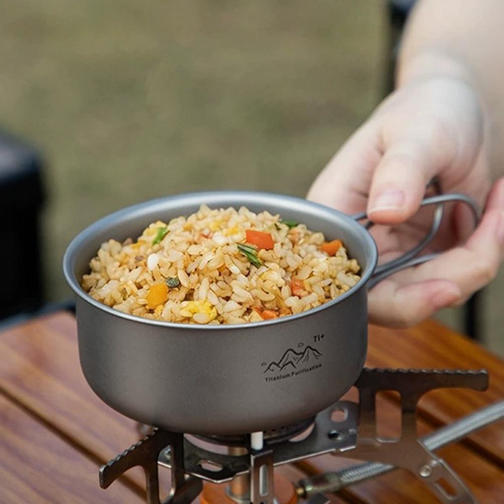 Compact Titanium Alloy Camping - Dim Sum Basket avaliação e preço
