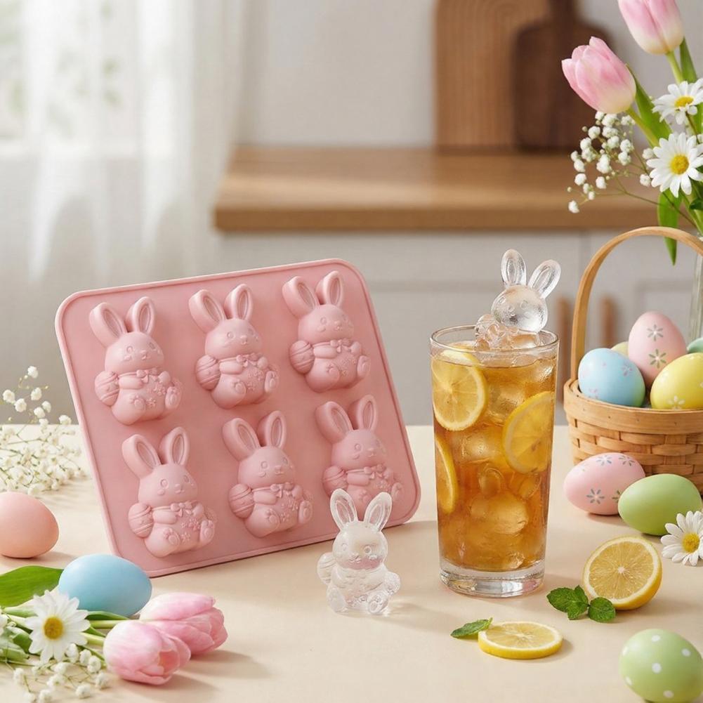 Easter Ice Tray Mold Easter Bu - Bunny Cake Mold avaliação e preço
