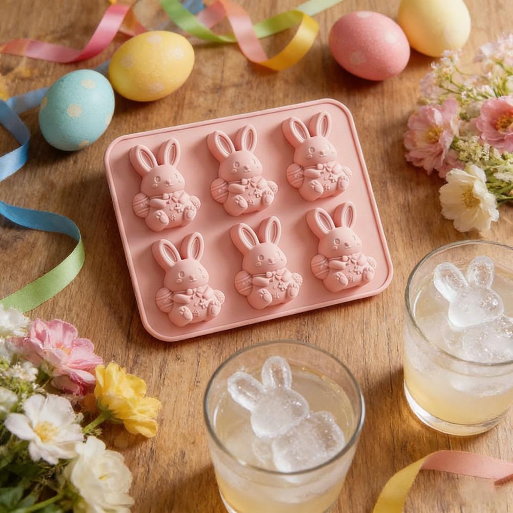 3D Bunny Silicone Ice Mold Cho - Bunny Cake Mold avaliação e preço