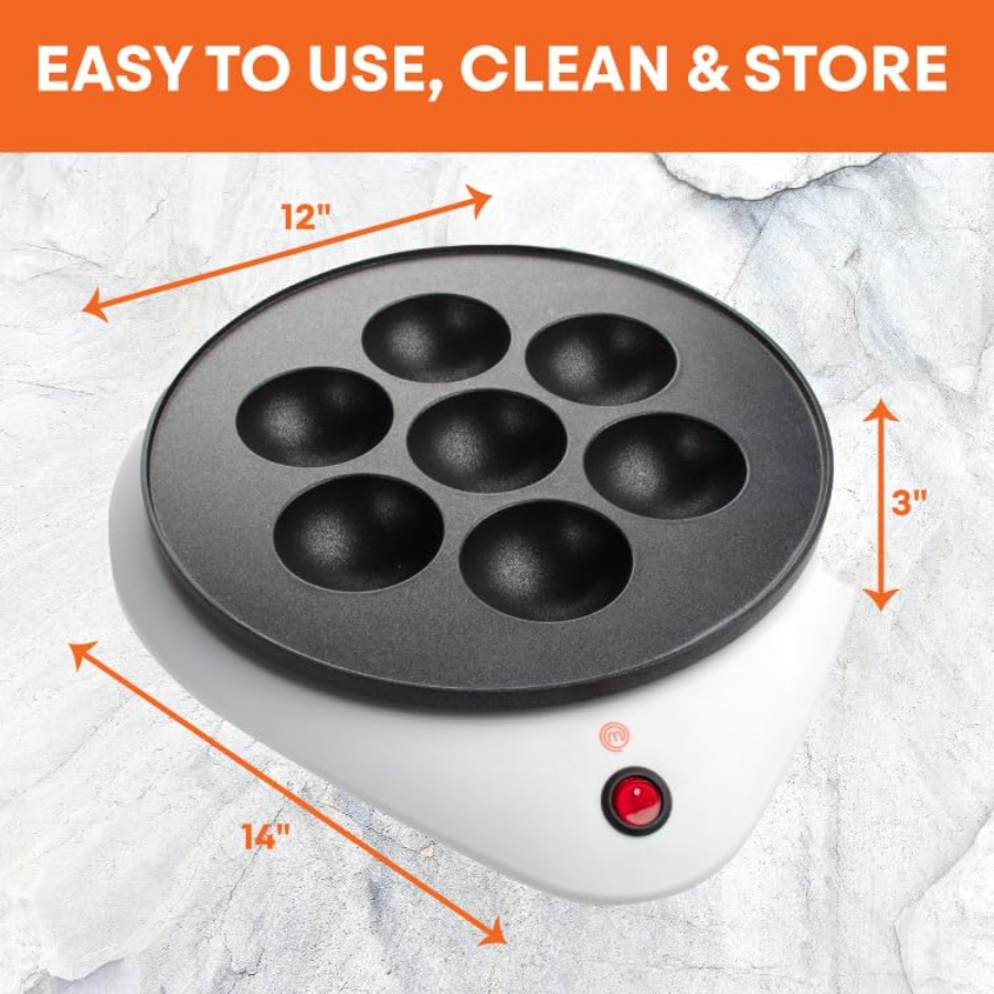 MasterChef Electric Ebelskiver - Takoyaki Grill Plate avaliação e preço