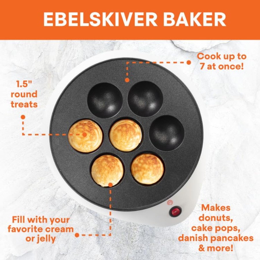 MasterChef Electric Ebelskiver - Takoyaki Grill Plate avaliação e preço
