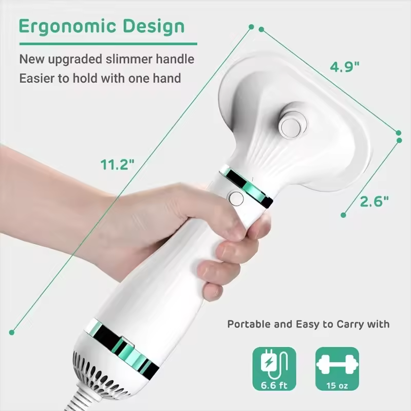 2-in-1 Pet Hair Dryer Grooming - Hot Dog Press avaliação e preço