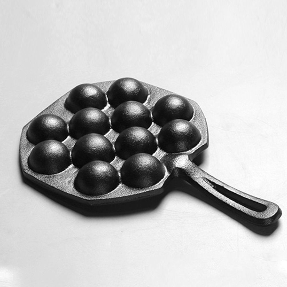 12 Holes Octopus Baking Mold C - Takoyaki Grill Plate avaliação e preço