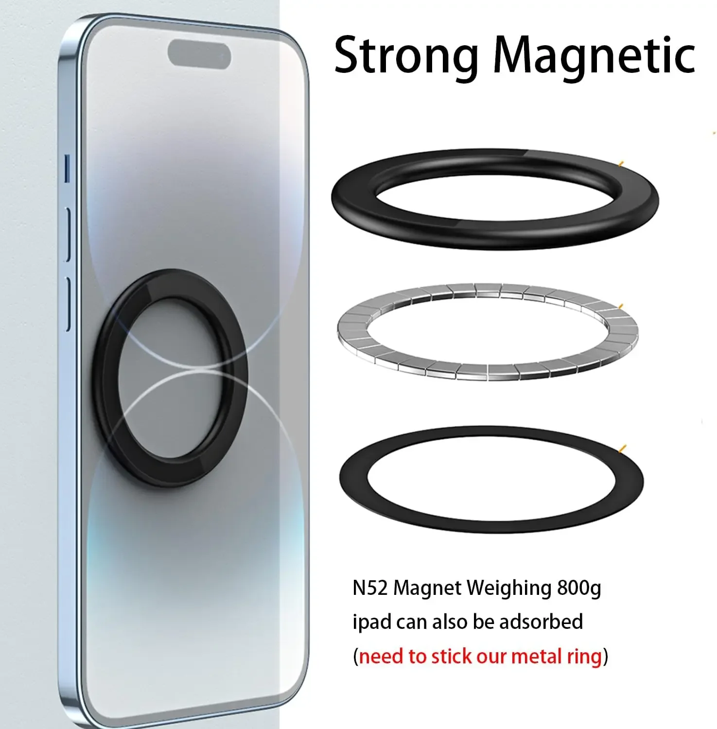For MagSafe Magnetic Ring Hold - Taco Stand Holder avaliação e preço