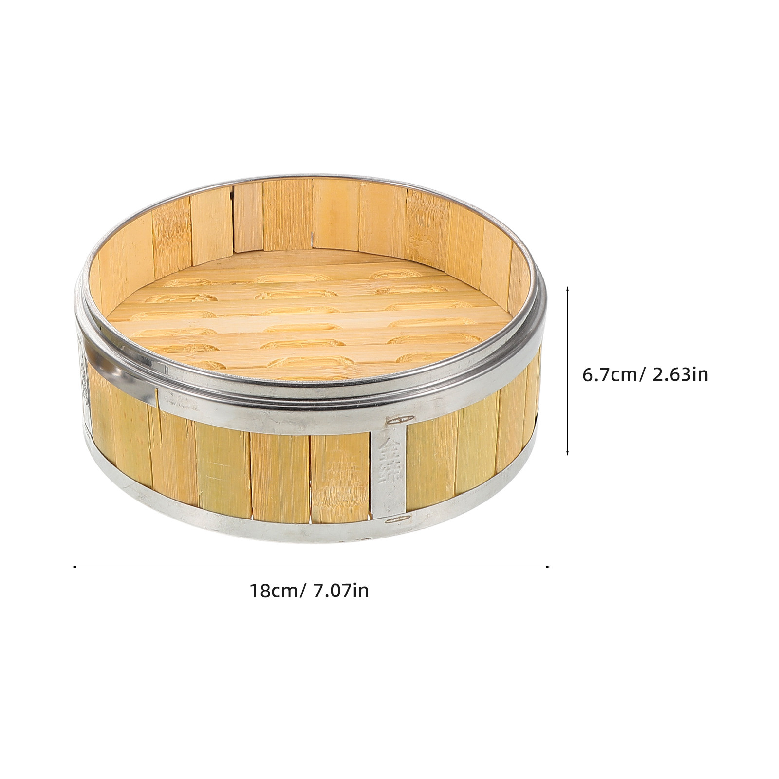 18Cm Bamboo Wood Steamer Baske - Bao Steamer Bamboo avaliação e preço