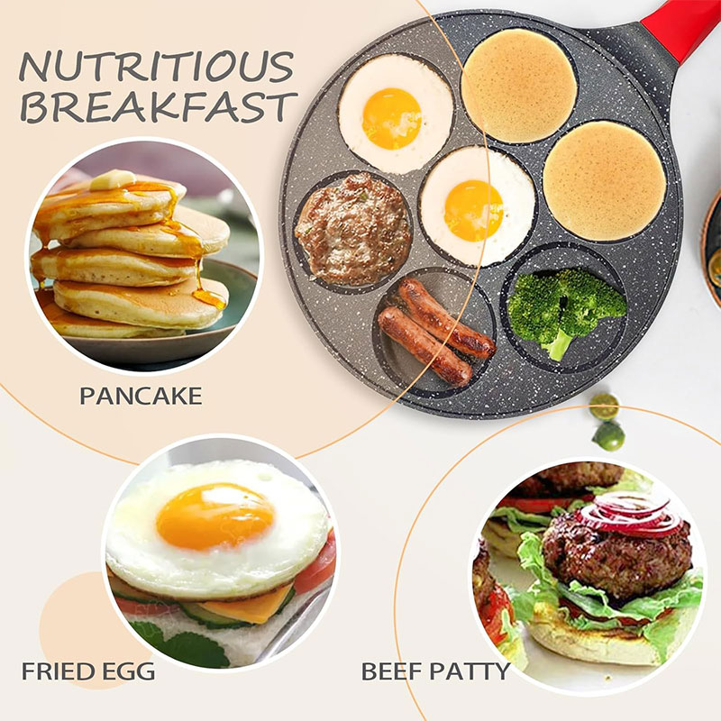 7-Cup Omelet Mini Pancake Cook - Mini Pancake Griddle avaliação e preço