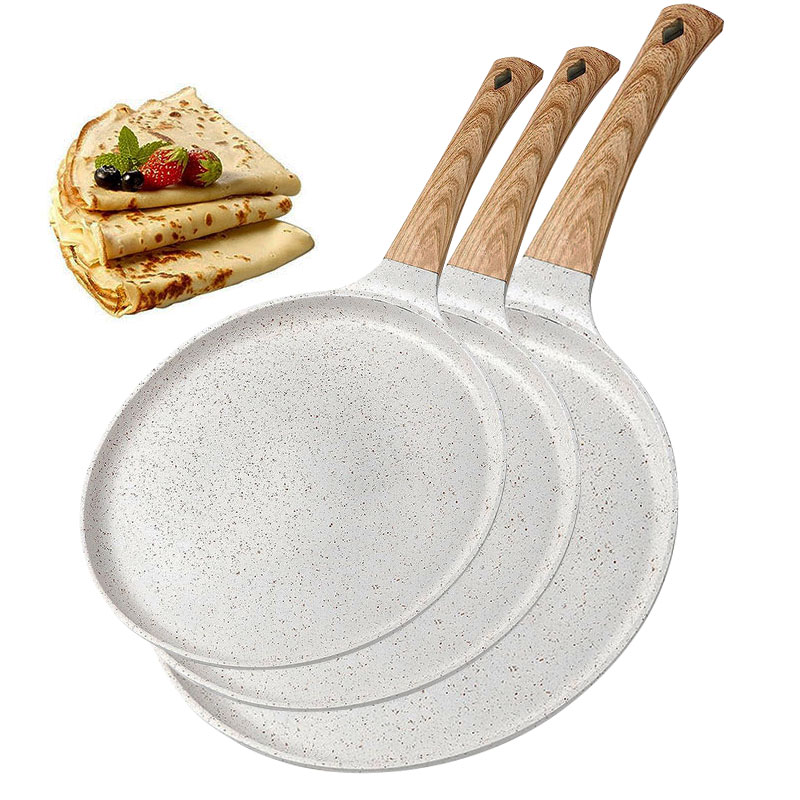 20/24/28cm Nonstick Crepe Egg  - Danish Pancake Pan avaliação e preço