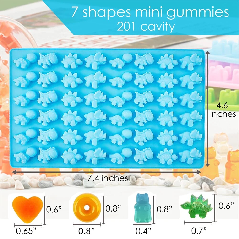 Gummy Bear Molds Silicone Mini - Donut Mold Silicone avaliação e preço
