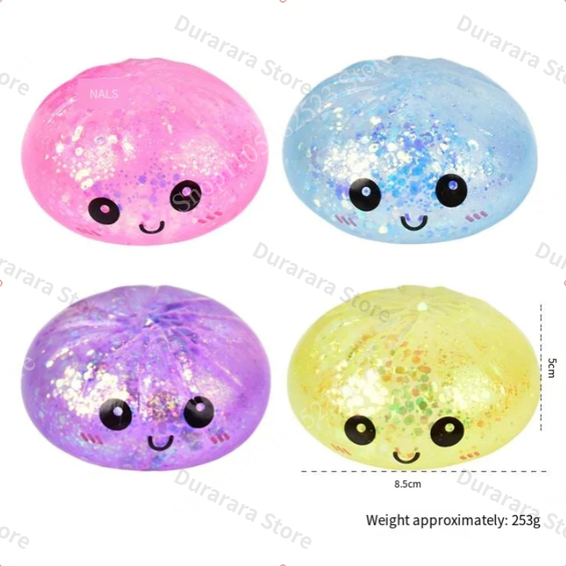 Glitter Dumpling Squishy Toy,  - Bao Steamer Bamboo avaliação e preço