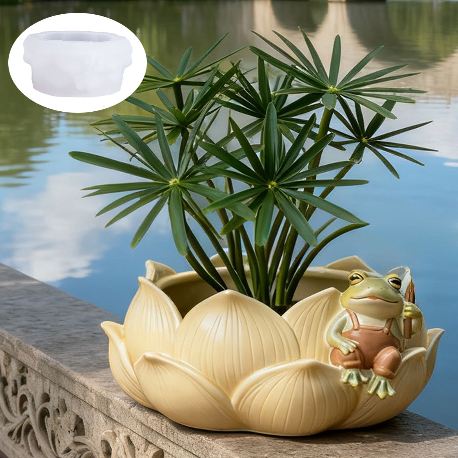 Plant Flower Pot Mold Flexible - Potsticker Mold avaliação e preço