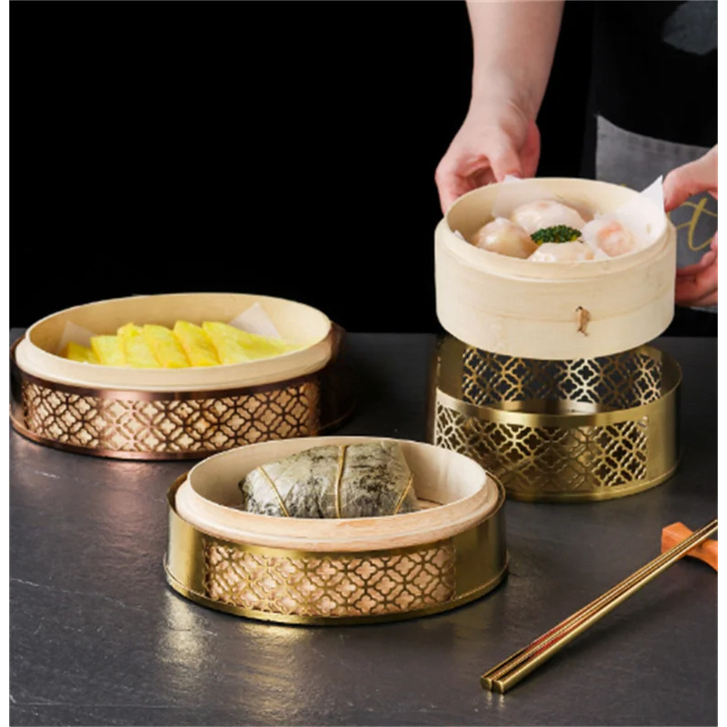 Chinese Bamboo Dimsum Lid Dump - Bao Steamer Bamboo avaliação e preço