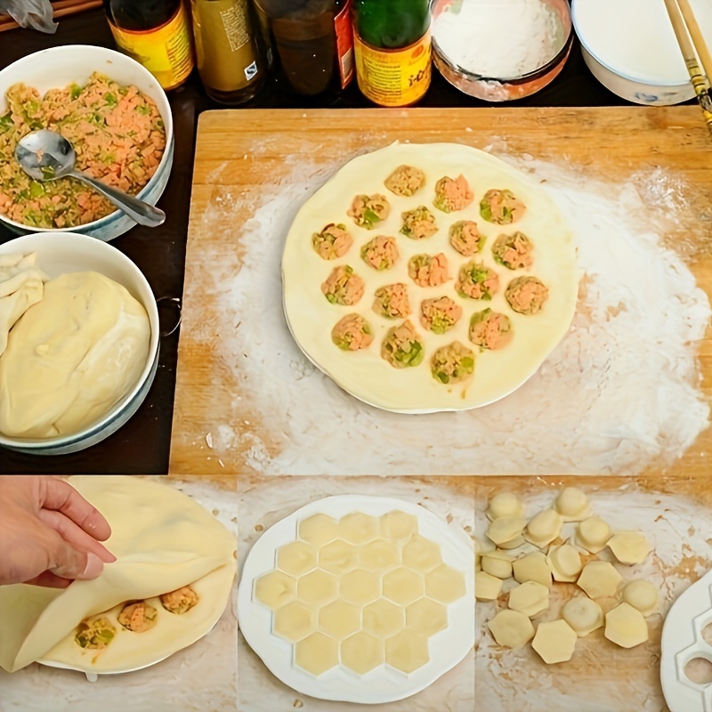 1pc- Simple Chinese Dumplings  - Dumpling Press Set avaliação e preço