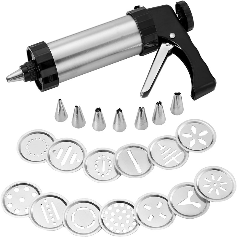 Multipurpose Aluminum Cookie M - Churros Maker Gun avaliação e preço