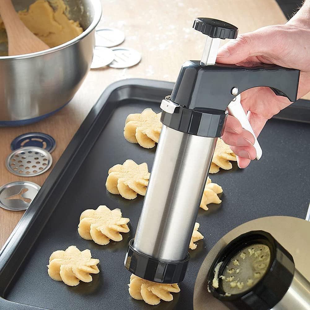 Multipurpose Aluminum Cookie M - Churros Maker Gun avaliação e preço