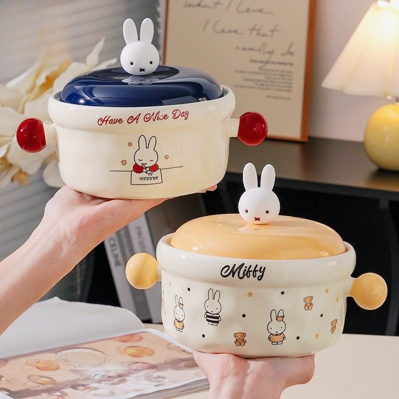 Miffy Cute Cartoon Ceramic Noo - Dim Sum Basket avaliação e preço