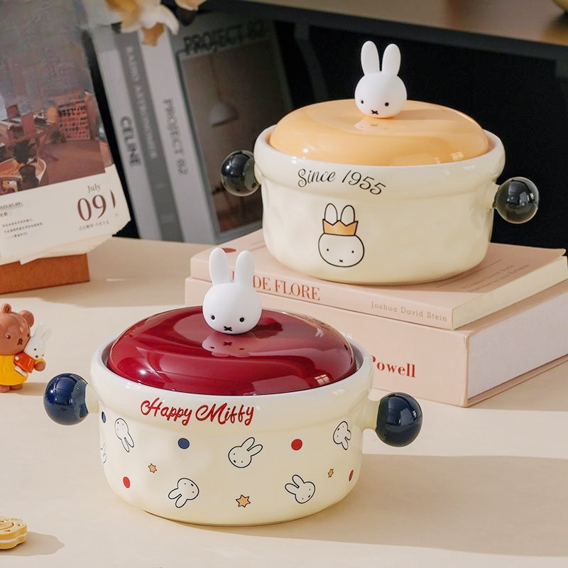 Miffy Cute Cartoon Ceramic Noo - Dim Sum Basket avaliação e preço