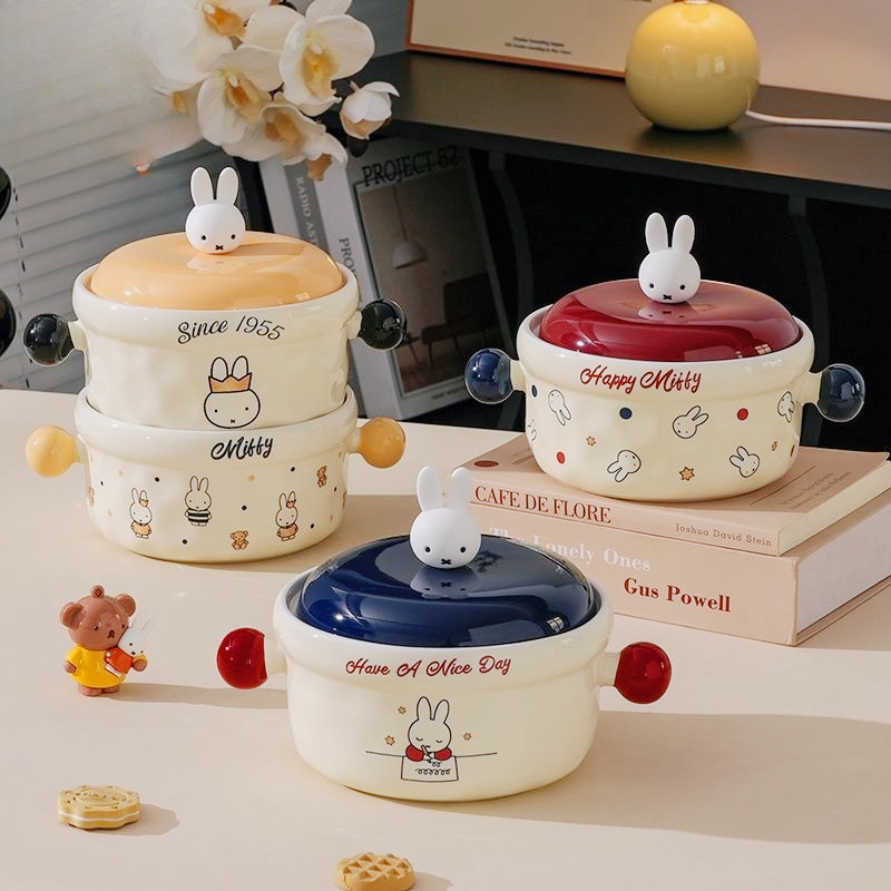 Miffy Cute Cartoon Ceramic Noo - Dim Sum Basket avaliação e preço