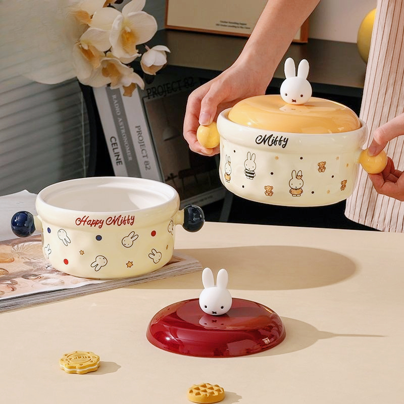 Miffy Cute Cartoon Ceramic Noo - Dim Sum Basket avaliação e preço