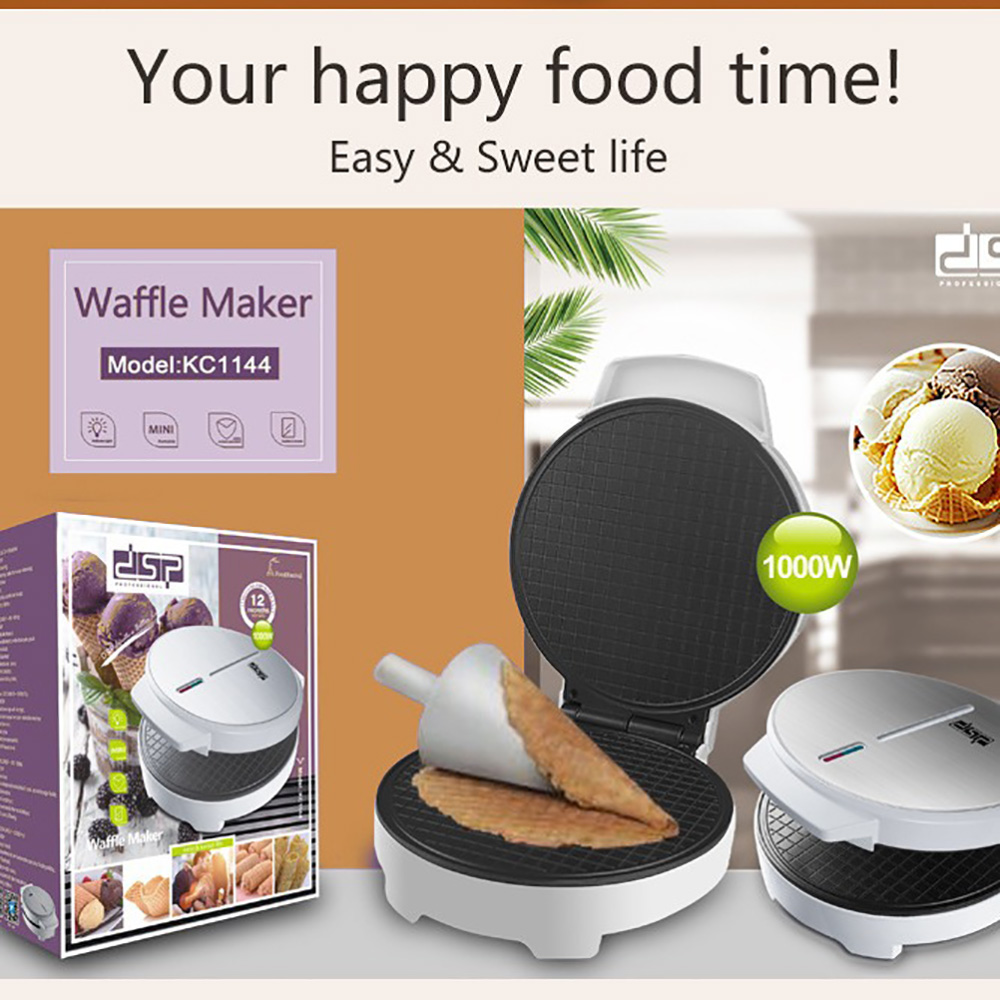 Waffle Cone Make Premium Egg R - Waffle Cone Maker avaliação e preço