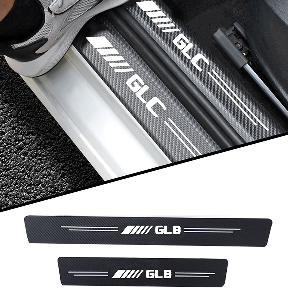 4pcs car Sticker door carbon l - Crepe Pan Carbon avaliação e preço