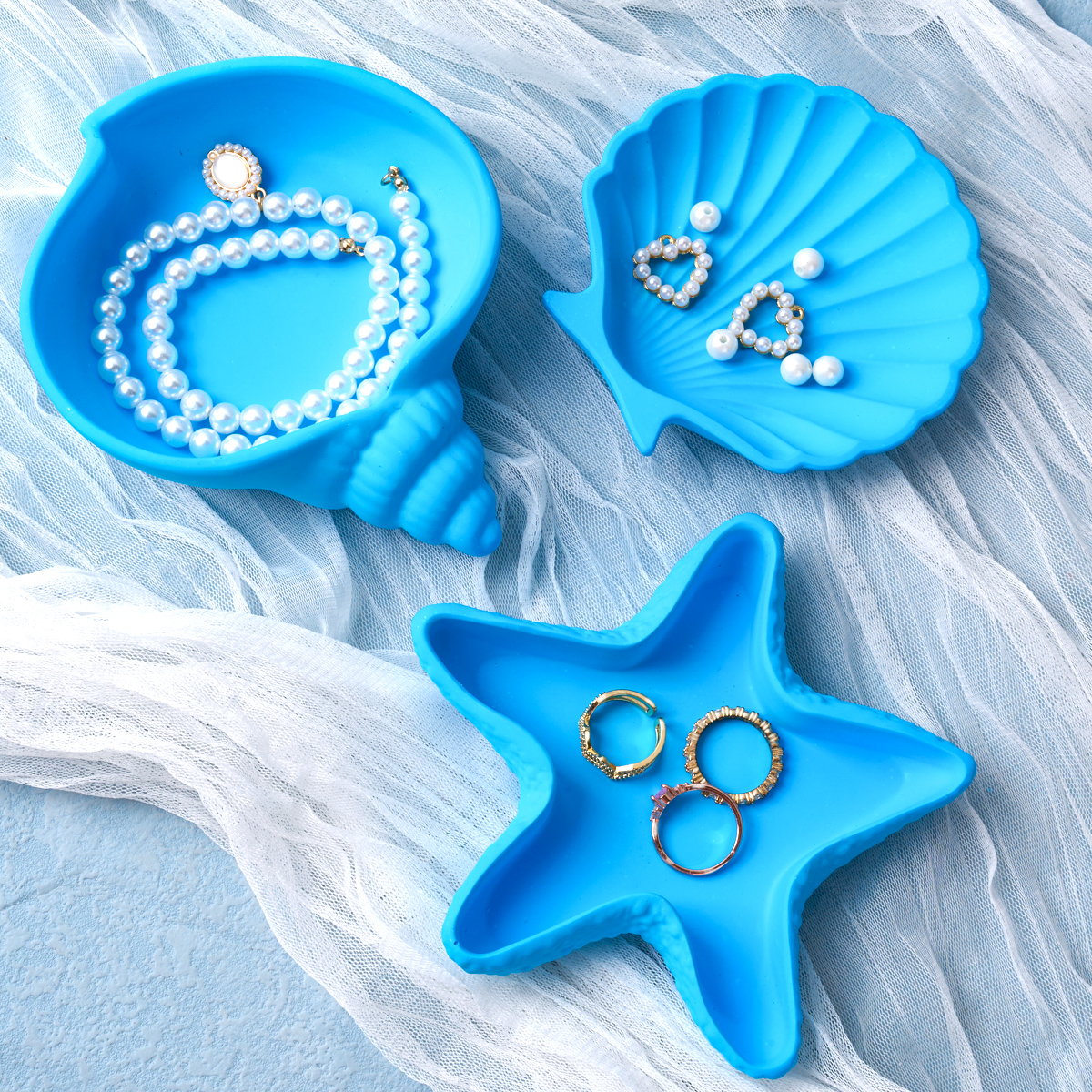 DIY Concrete Starfish Starage  - Potsticker Mold avaliação e preço