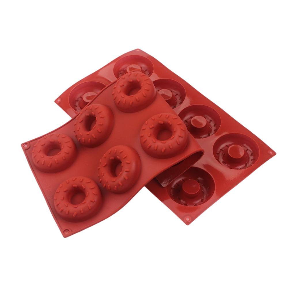 8 Hole Silicone Donut Mold Wit - Donut Mold Silicone avaliação e preço