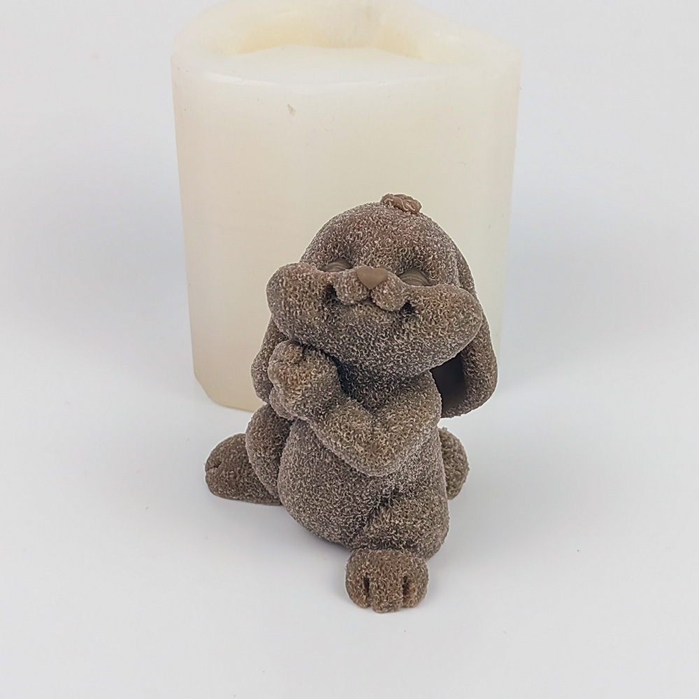 Praying Rabbit Moulds Soap Mol - Bunny Cake Mold avaliação e preço