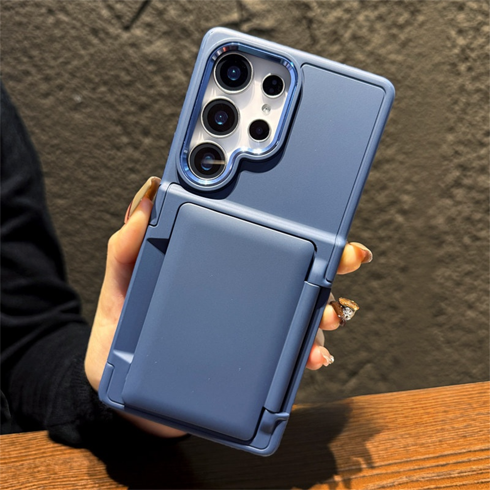 Luxury Flip Card Holder Wallet - Taco Stand Holder avaliação e preço