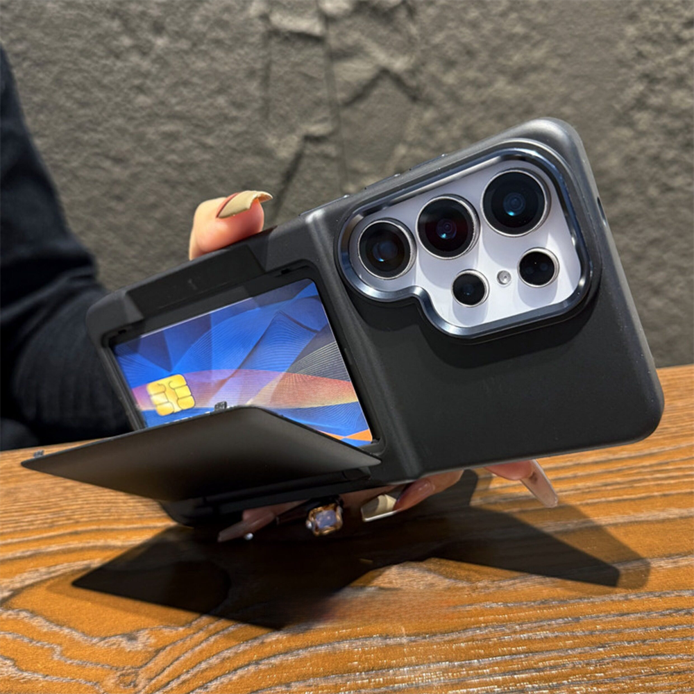 Luxury Flip Card Holder Wallet - Taco Stand Holder avaliação e preço