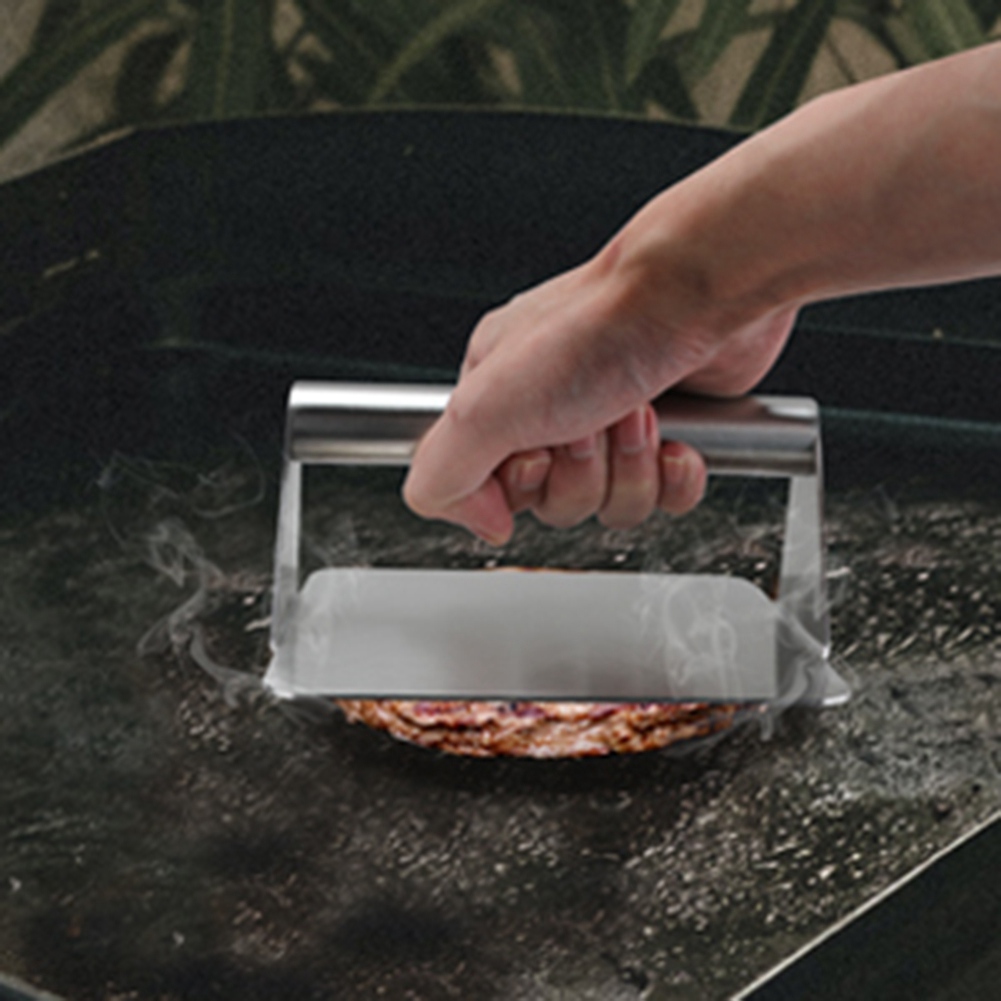 A04G-Square Meat Press Hamburg - Hot Dog Press avaliação e preço
