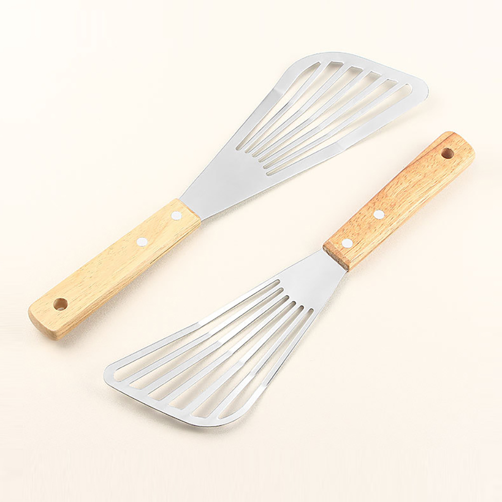 1PC Stainless Steel Fish Fryin - Okonomiyaki Spatula avaliação e preço