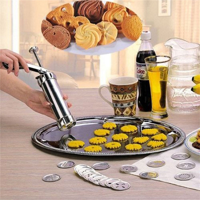 Multipurpose Aluminum Cookie M - Churros Maker Gun avaliação e preço