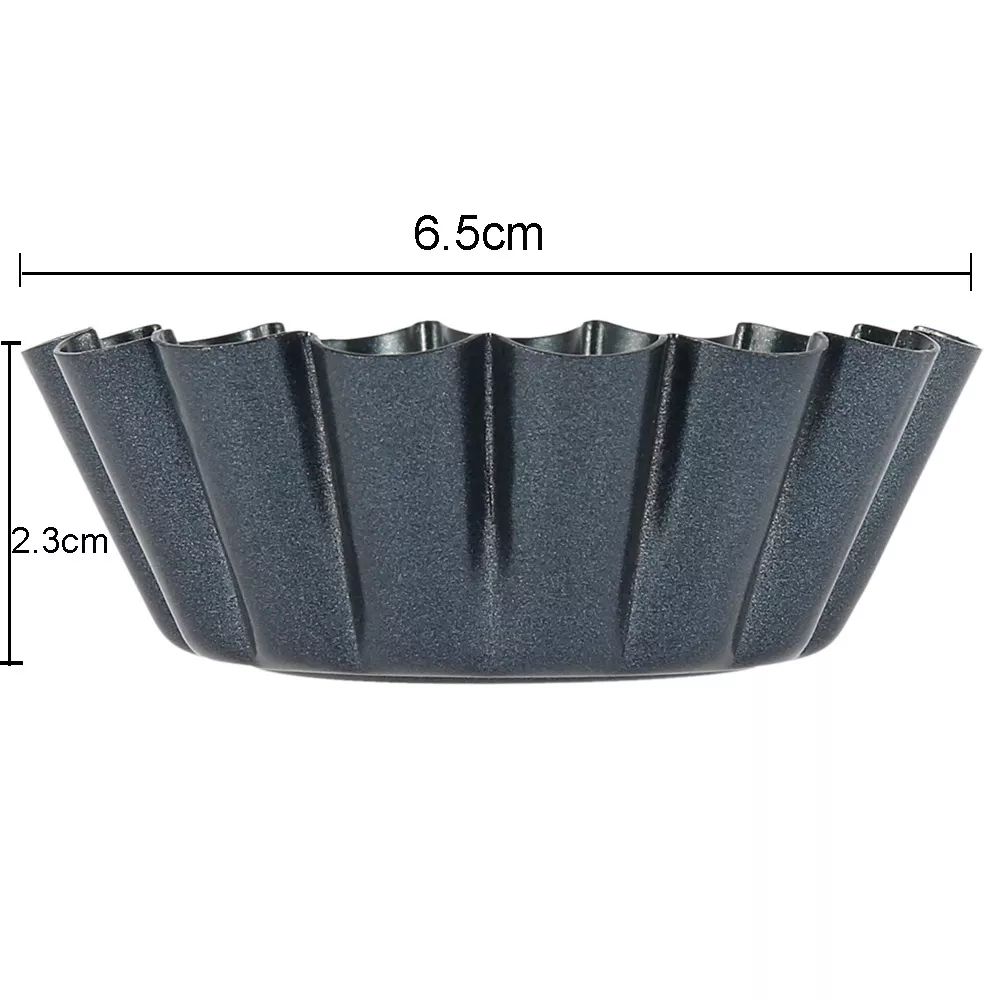 4PCS Mini Round Nonstick Tart  - Egg Waffle Pan avaliação e preço