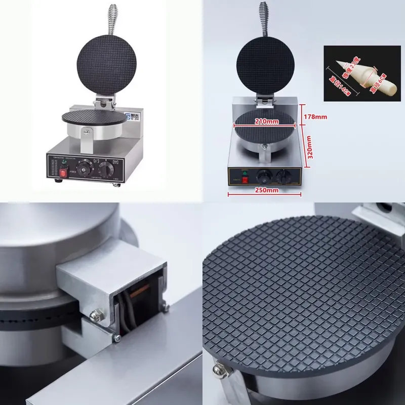 TEBAK Factory Snack Machines E - Waffle Cone Maker avaliação e preço