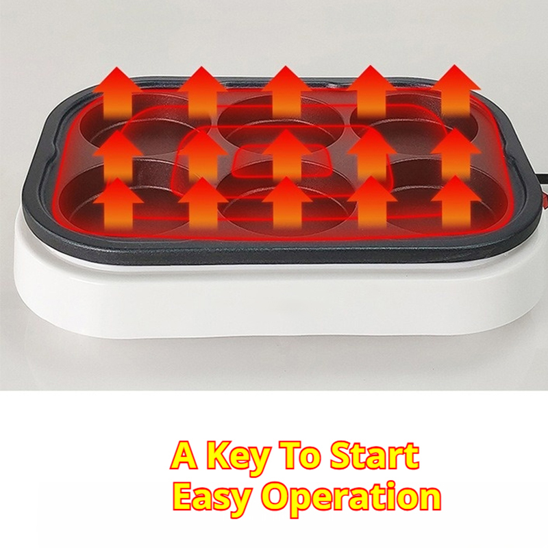 Electric Takoyaki Maker Roaste - Mini Pancake Griddle avaliação e preço