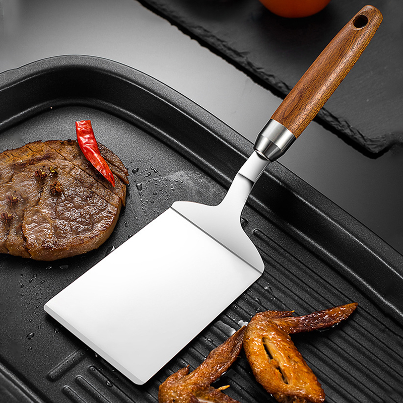 304 Stainless Steel Steak Spat - Okonomiyaki Spatula avaliação e preço