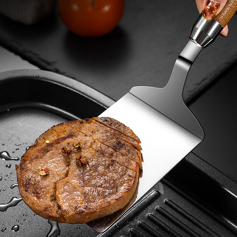 304 Stainless Steel Steak Spat - Okonomiyaki Spatula avaliação e preço
