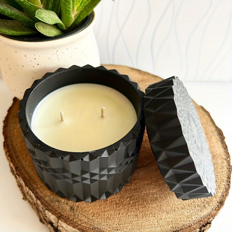 1set Ripple Candle Cup Resin M - Potsticker Mold avaliação e preço
