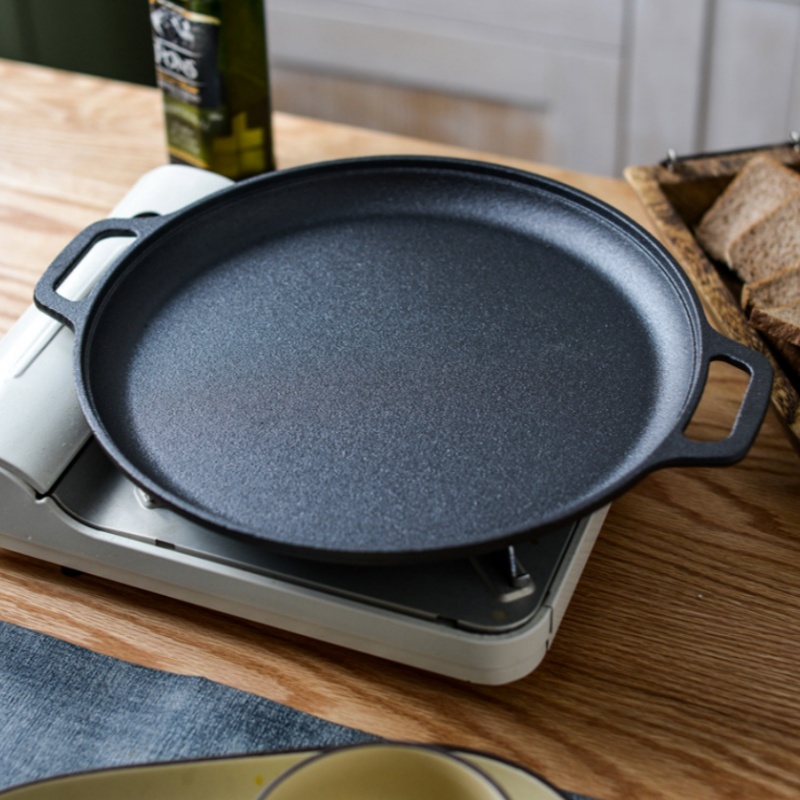 JUSTINLAU Double-Ear Frying Pa - Mini Pancake Griddle avaliação e preço