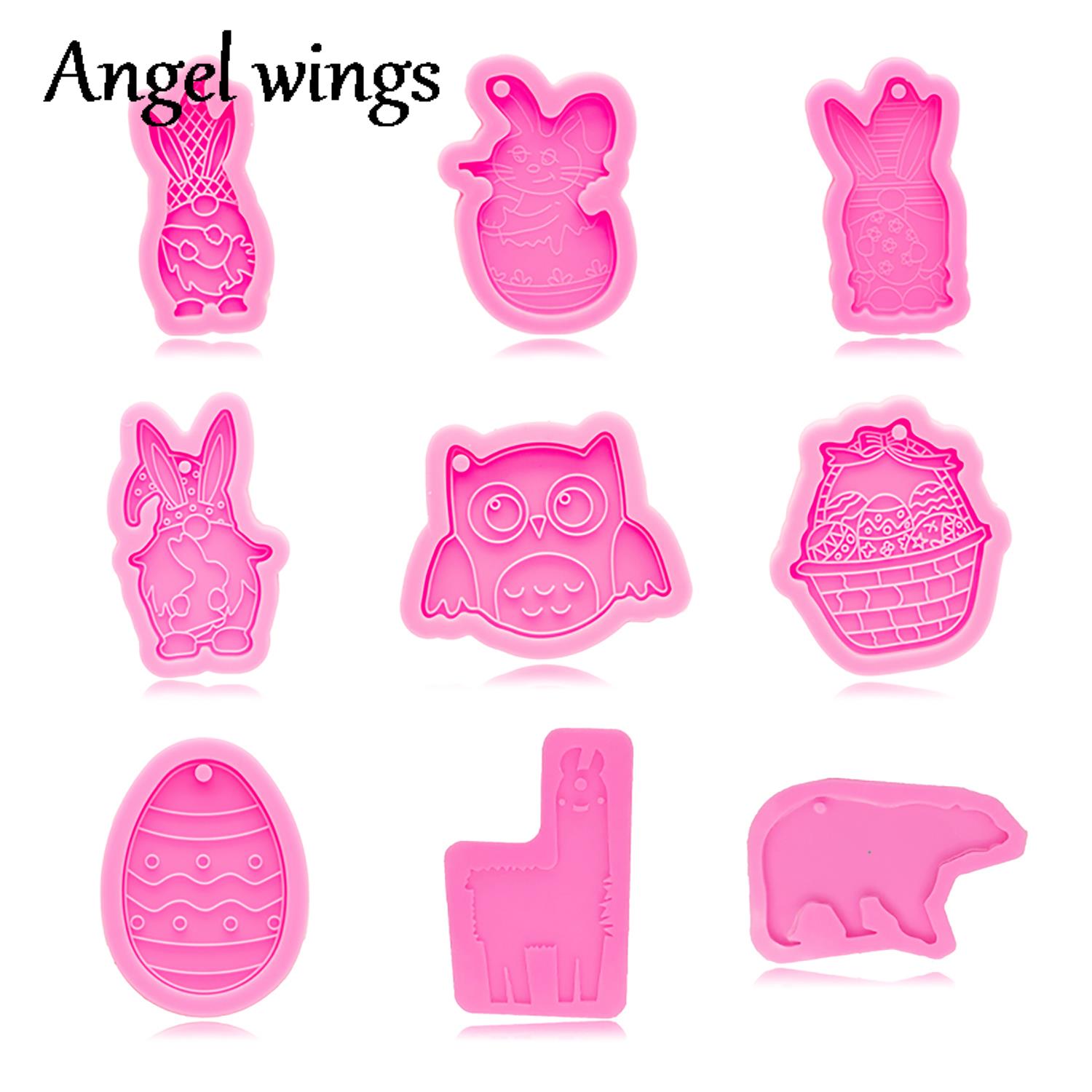 DY0943 Silicone Easter Bunny/E - Bunny Cake Mold avaliação e preço