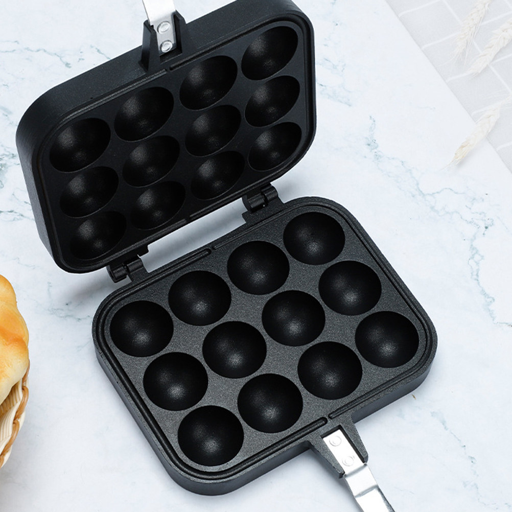 Household Egg Pan 12-Holes Non - Takoyaki Grill Plate avaliação e preço