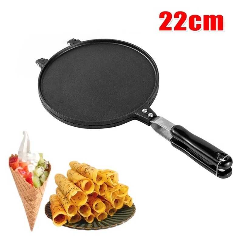 22cm Non-Stick Egg Roll Waffle - Waffle Cone Maker avaliação e preço