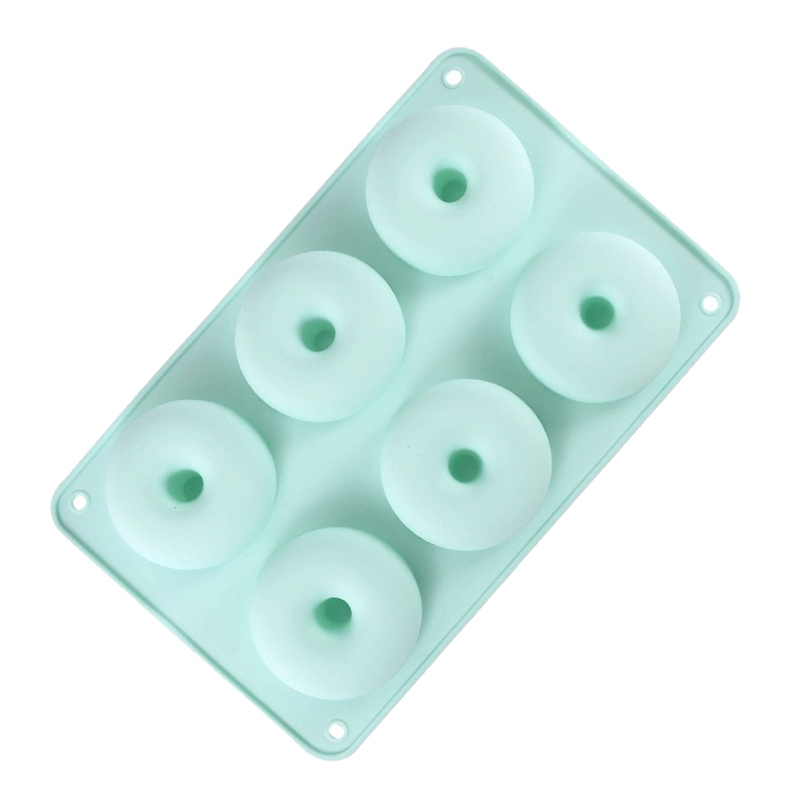 6 Donut Cake Silicone Molds Ki - Donut Mold Silicone avaliação e preço
