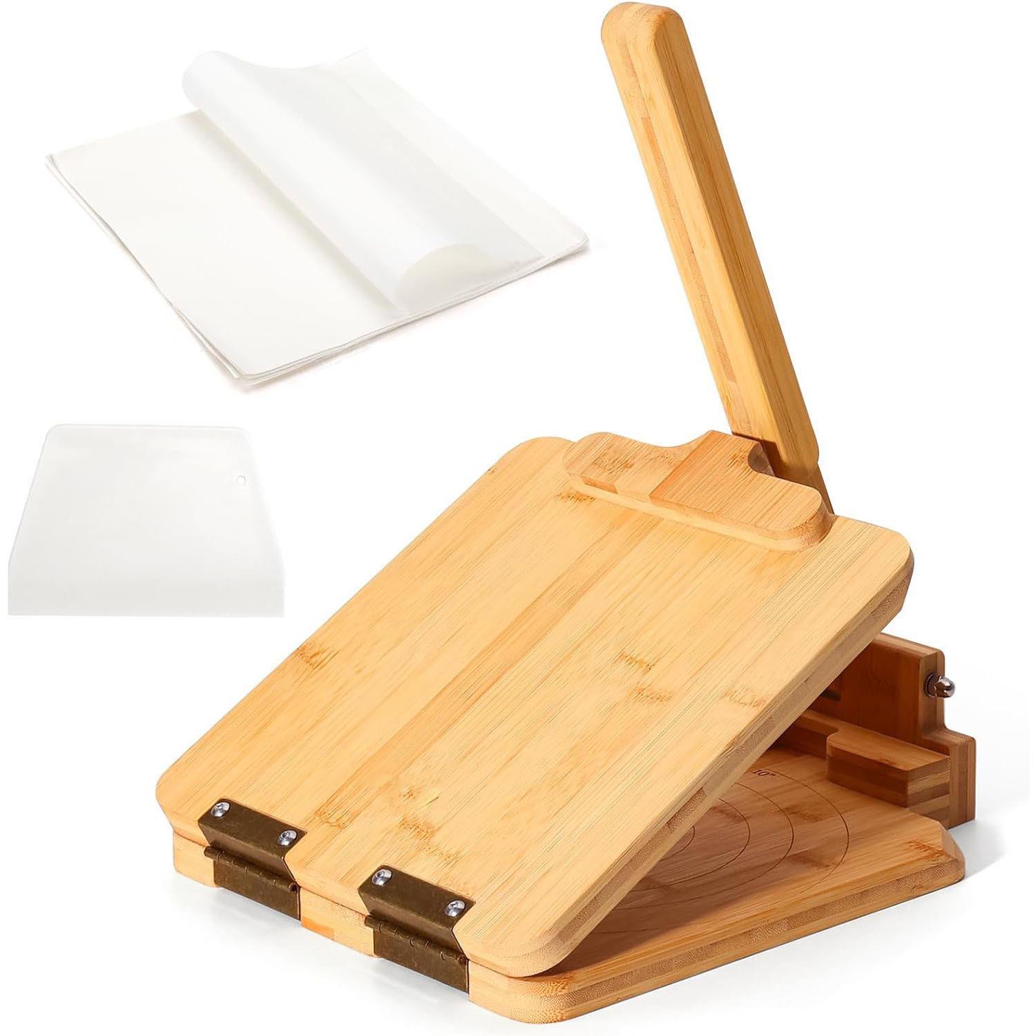 Hot-selling bamboo and wood to - Dumpling Press Set avaliação e preço