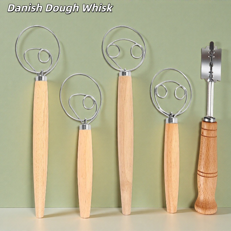 304 Stainless Steel Dough Whis - Danish Pancake Pan avaliação e preço